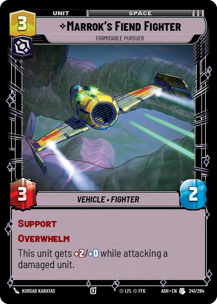 Marrok's Fiend Fighter - Formidable Pursuer (241/264) (ASH)