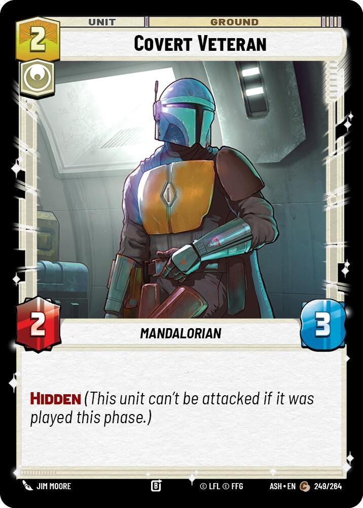 Covert Veteran (249/264) (ASH)
