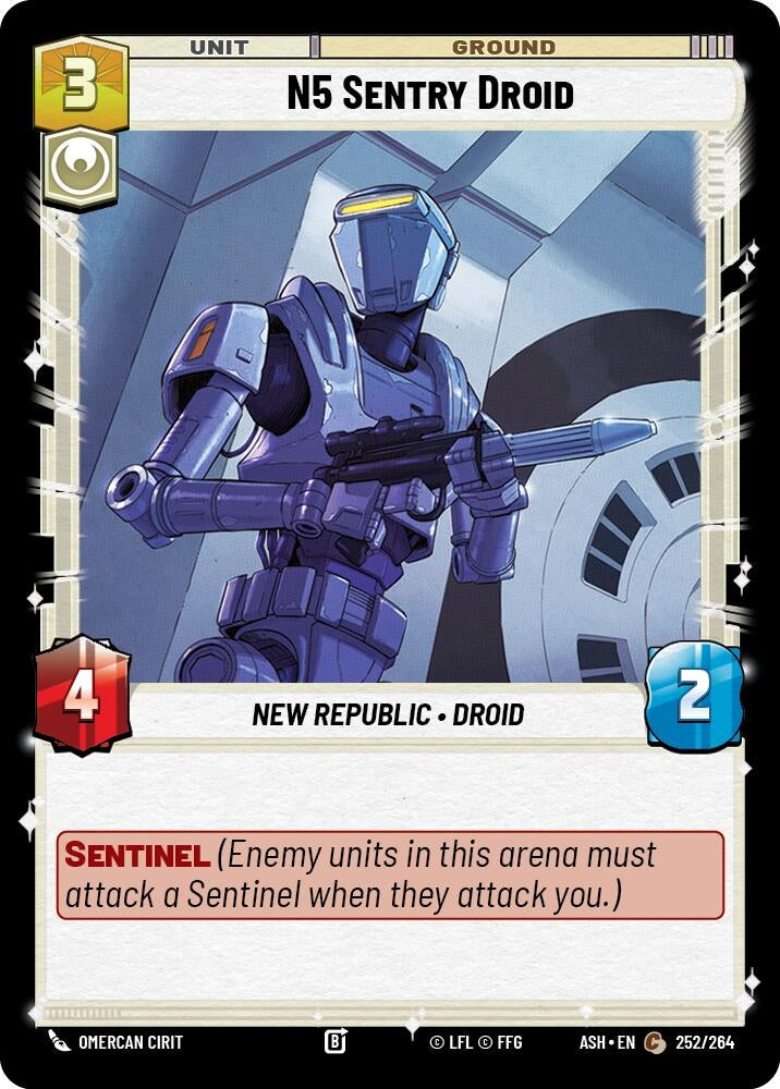 N5 Sentry Droid (252/264) (ASH)
