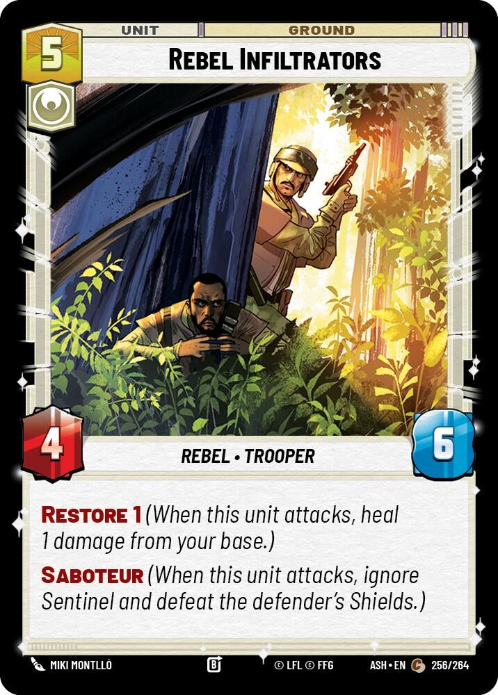 Rebel Infiltrators (256/264) (ASH)