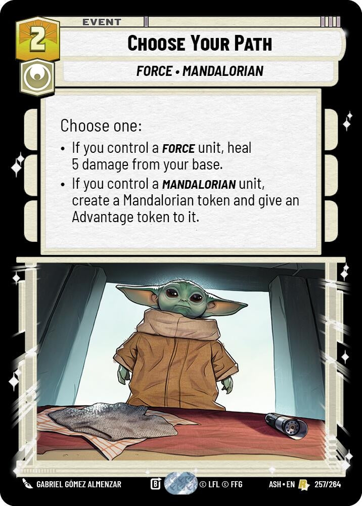 Choose Your Path (257/264) (ASH)