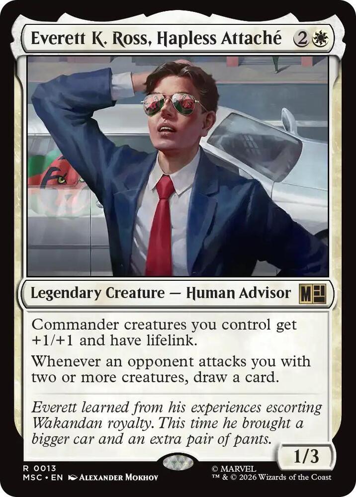 Everett K. Ross, Hapless Attache (Surge Foil) (13) (MSC)