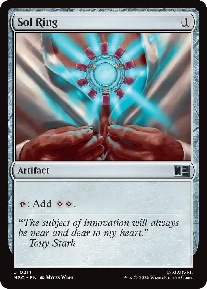 Sol Ring (0211) (Surge Foil) (211) (MSC)