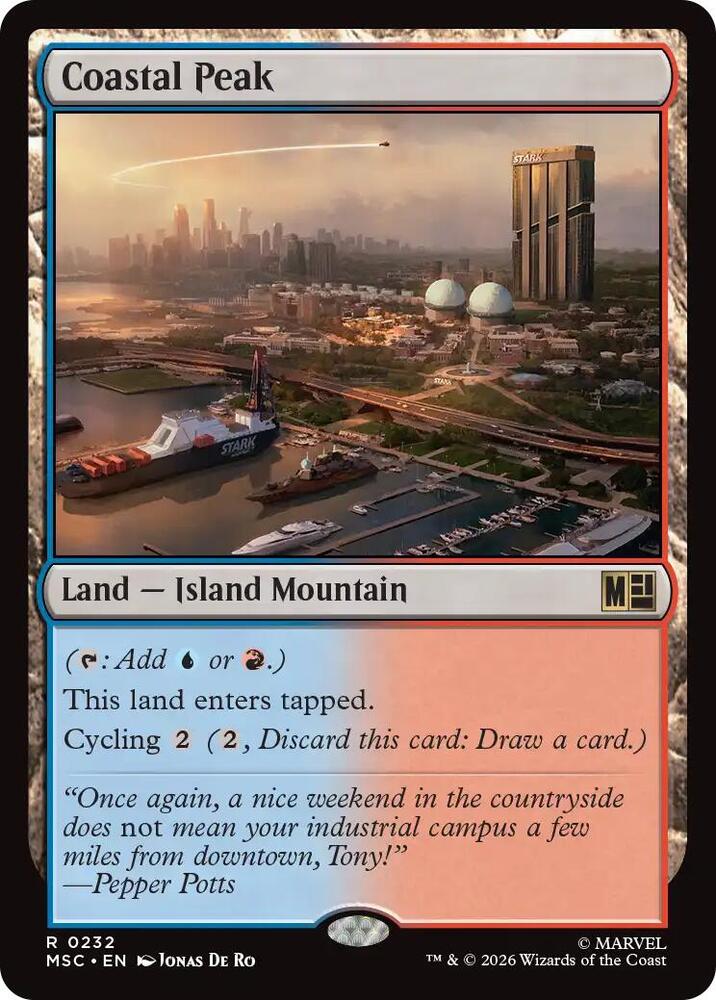 Coastal Peak (Surge Foil) (232) (MSC)