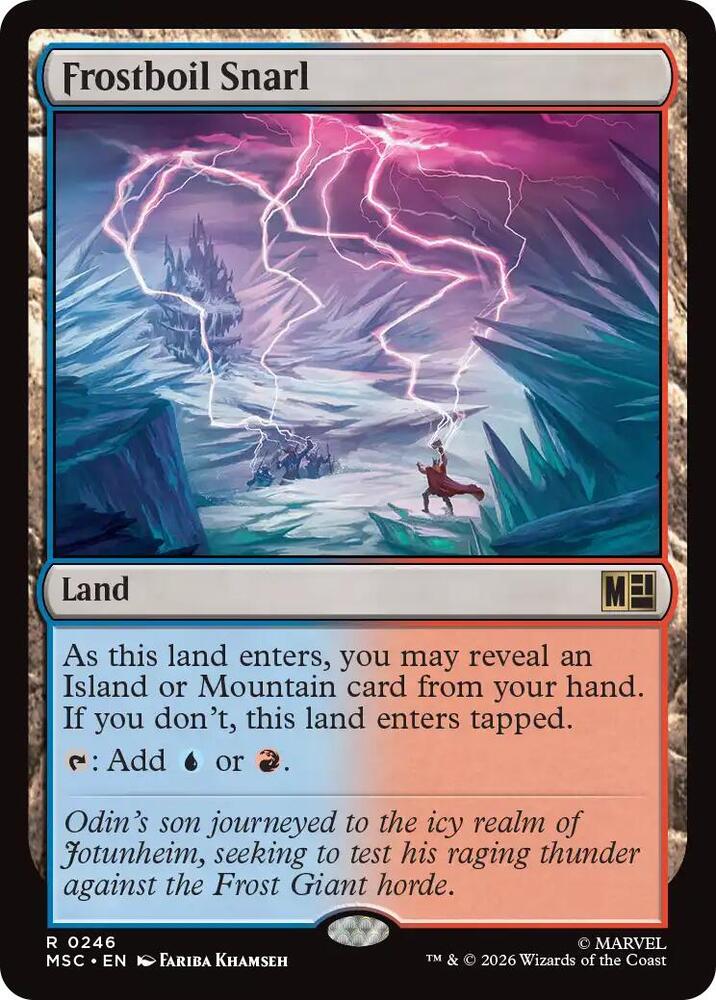 Frostboil Snarl (Surge Foil) (246) (MSC)