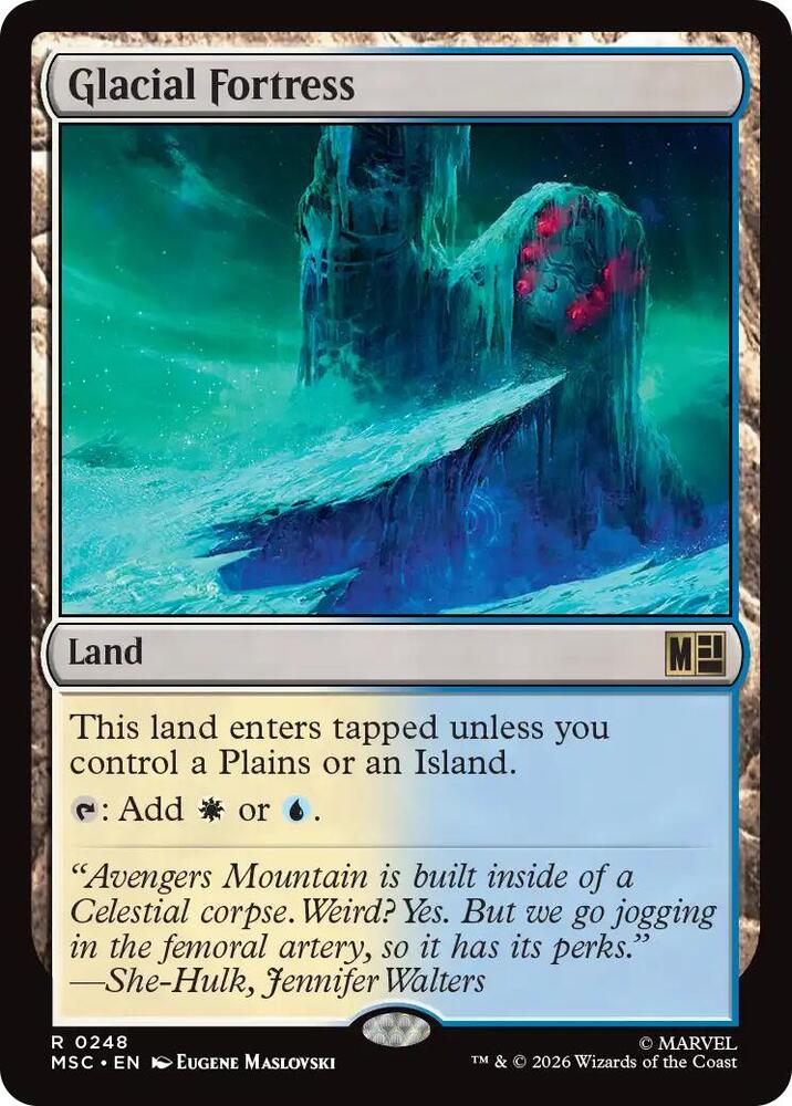 Glacial Fortress (Surge Foil) (248) (MSC)