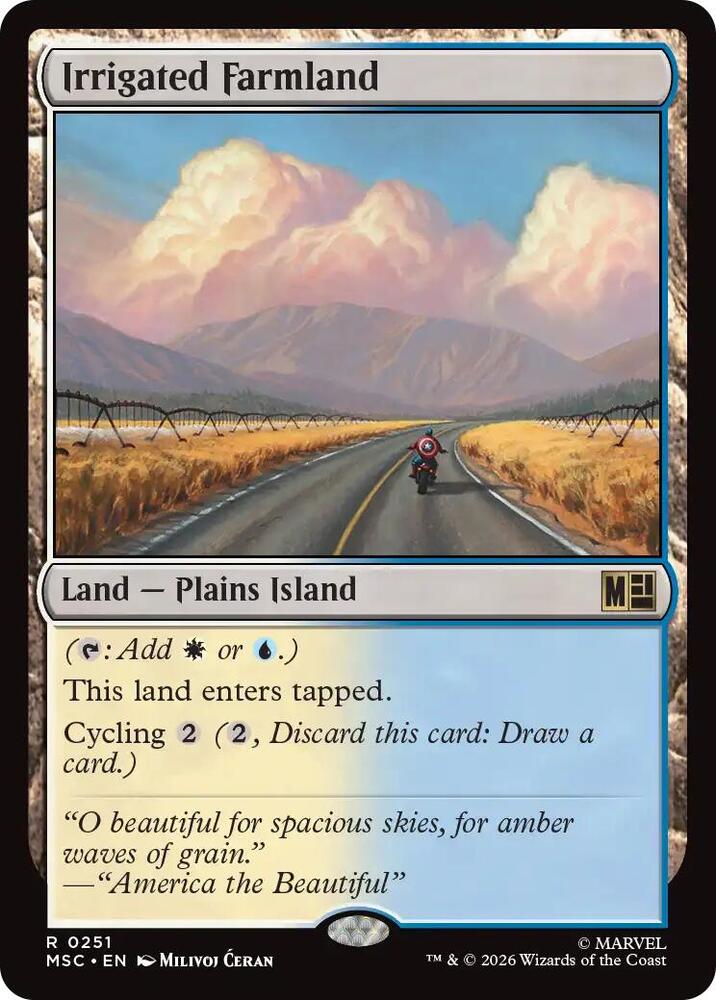 Irrigated Farmland (Surge Foil) (251) (MSC)