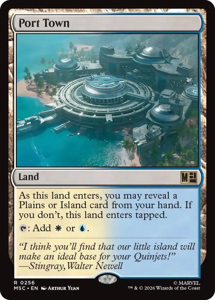 Port Town (Surge Foil) (256) (MSC)