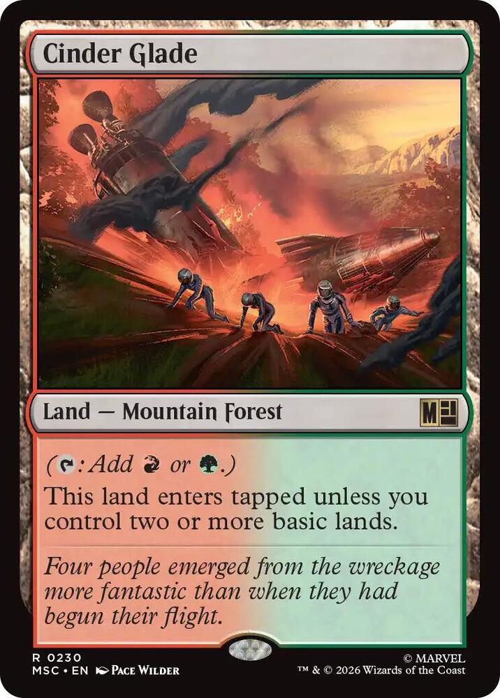 Cinder Glade (Surge Foil) (230) (MSC)