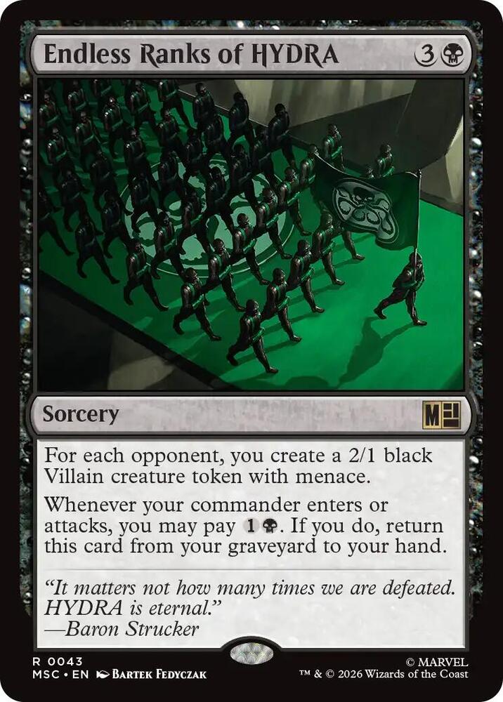 Endless Ranks of HYDRA (43) (MSC)