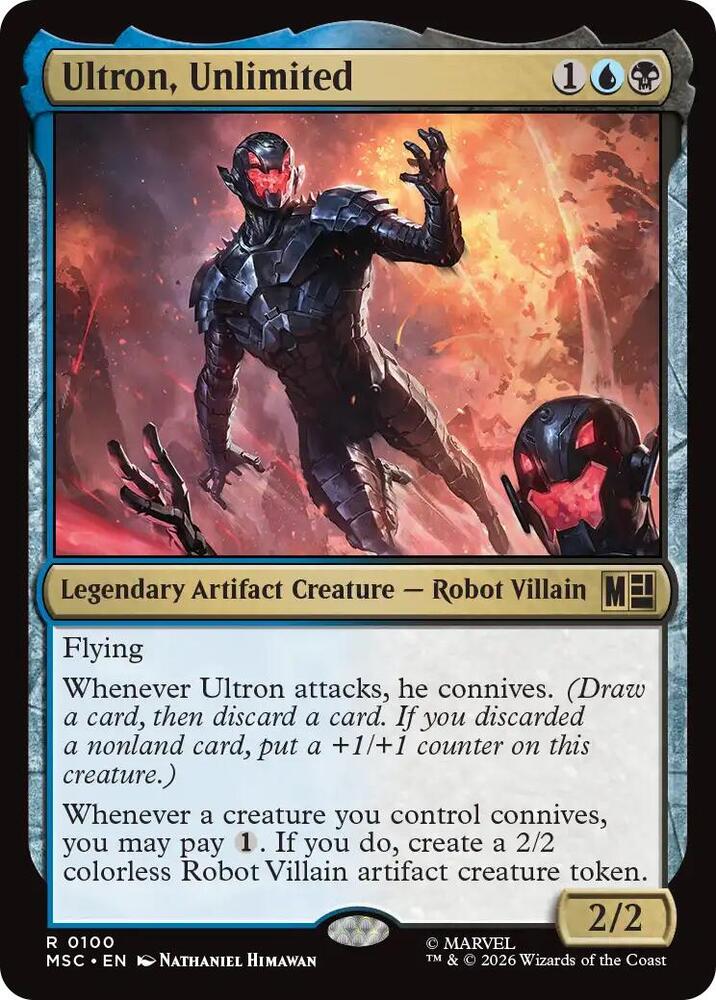Ultron, Unlimited (Surge Foil) (100) (MSC)