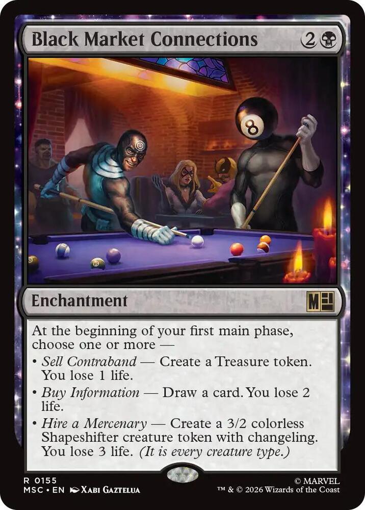 Black Market Connections (Surge Foil) (155) (MSC)
