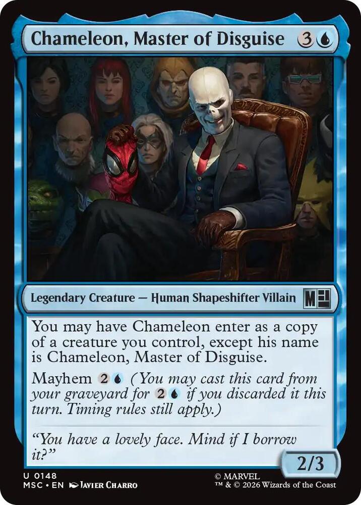 Chameleon, Master of Disguise (Surge Foil) (148) (MSC)