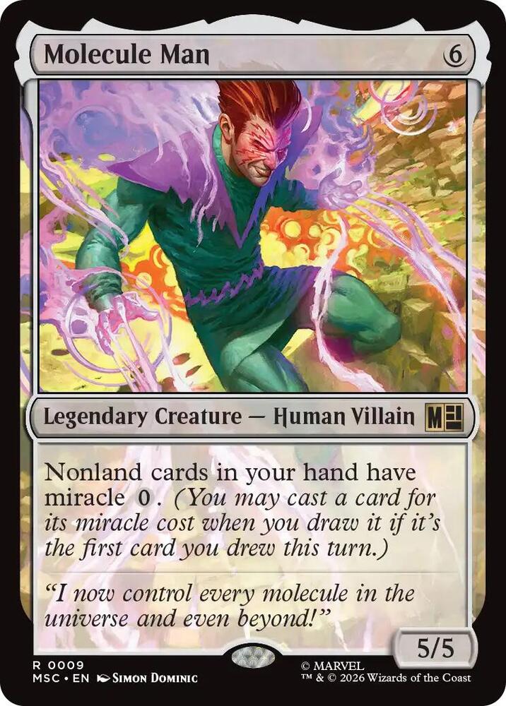 Molecule Man (Surge Foil) (9) (MSC)