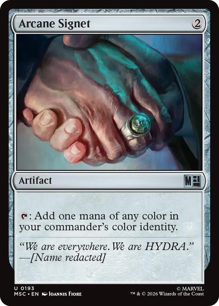 Arcane Signet (0193) (Surge Foil) (193) (MSC)
