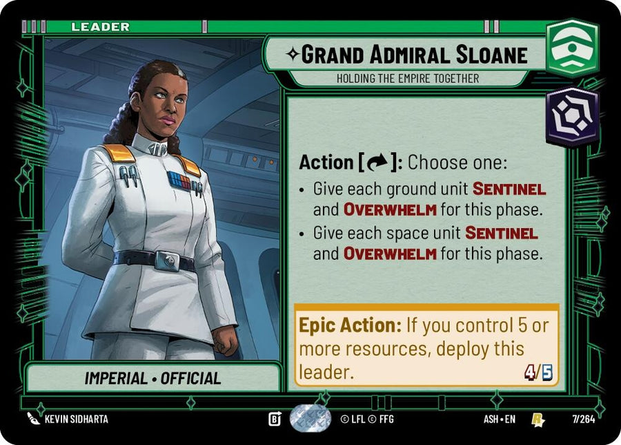 Grand Admiral Sloane - Holding the Empire Together (7/264) (ASH)