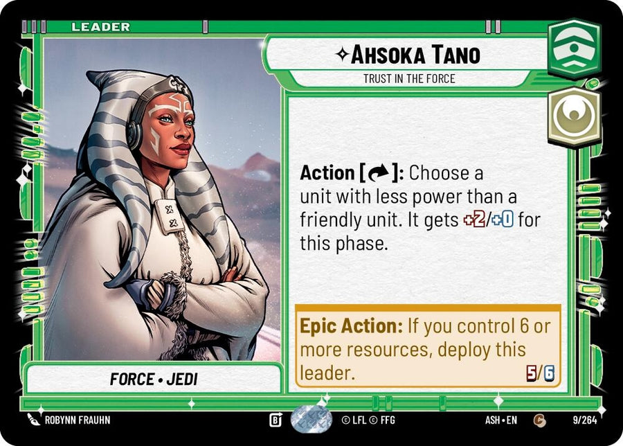 Ahsoka Tano - Trust in the Force (9/264) (ASH)