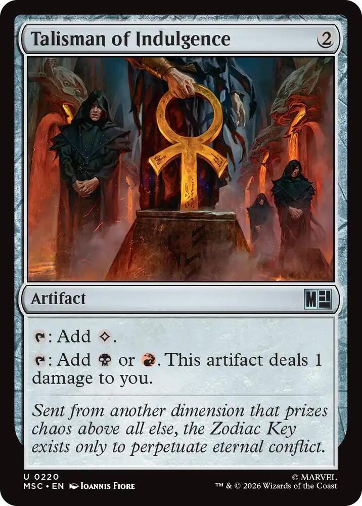 Talisman of Indulgence (220) (MSC)
