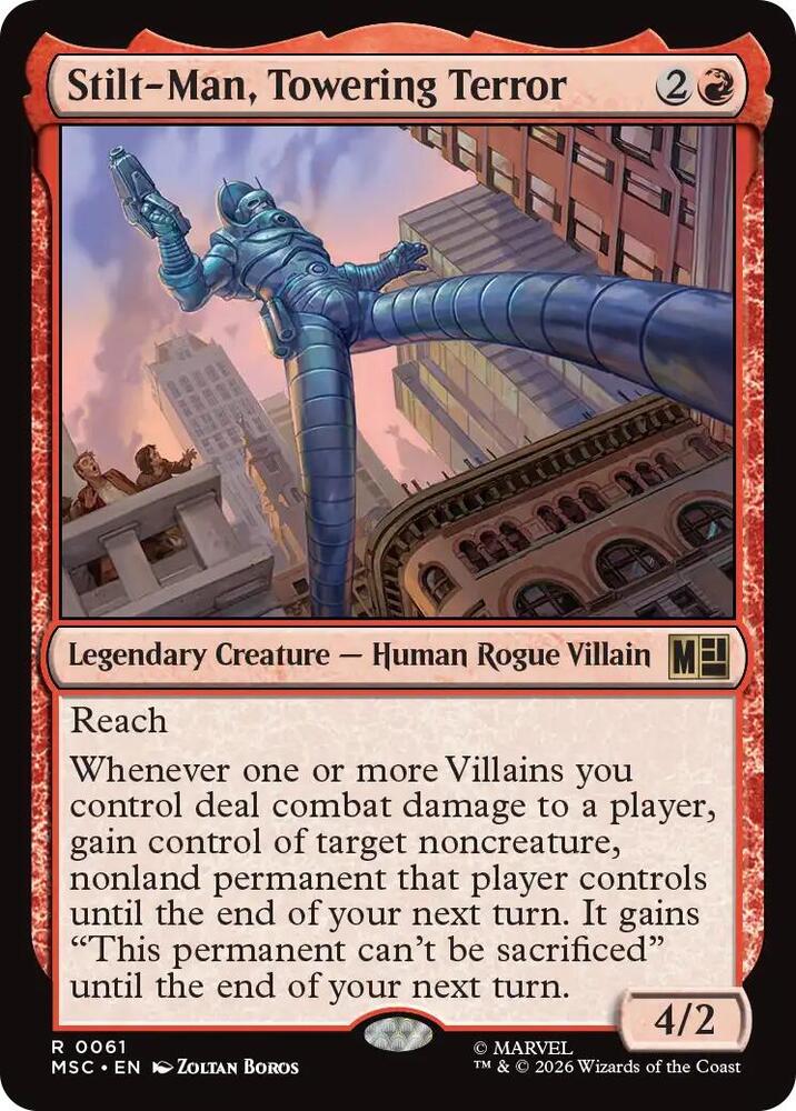Stilt-Man, Towering Terror (Surge Foil) (61) (MSC)