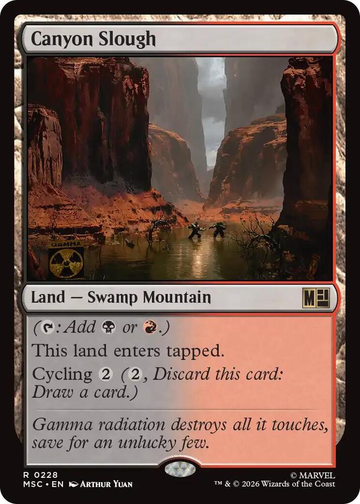 Canyon Slough (Surge Foil) (228) (MSC)