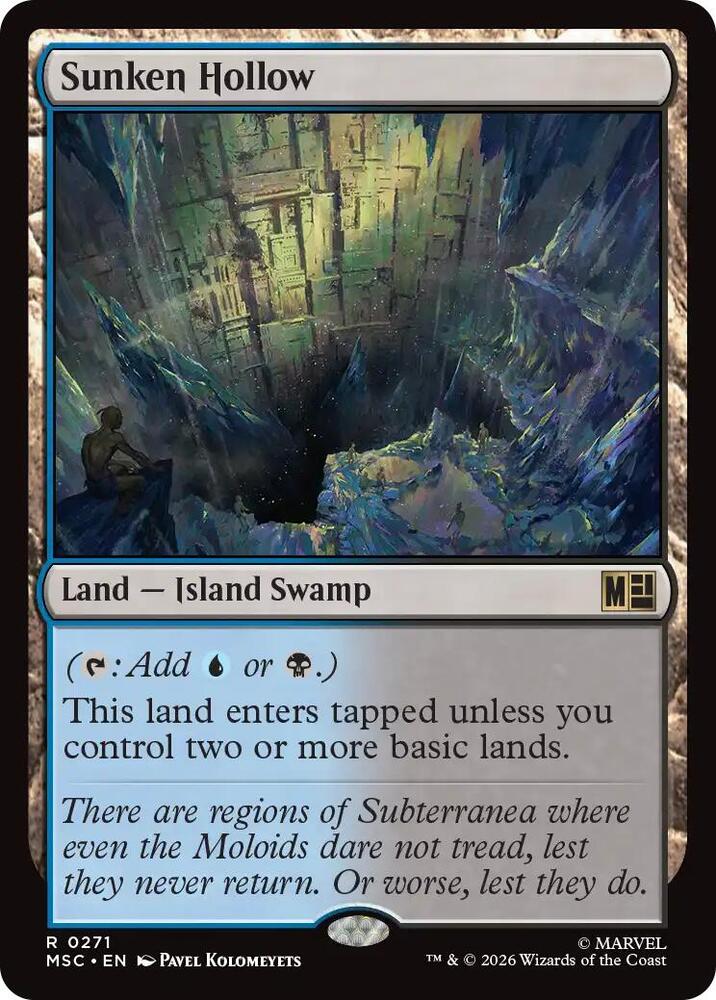 Sunken Hollow (Surge Foil) (271) (MSC)