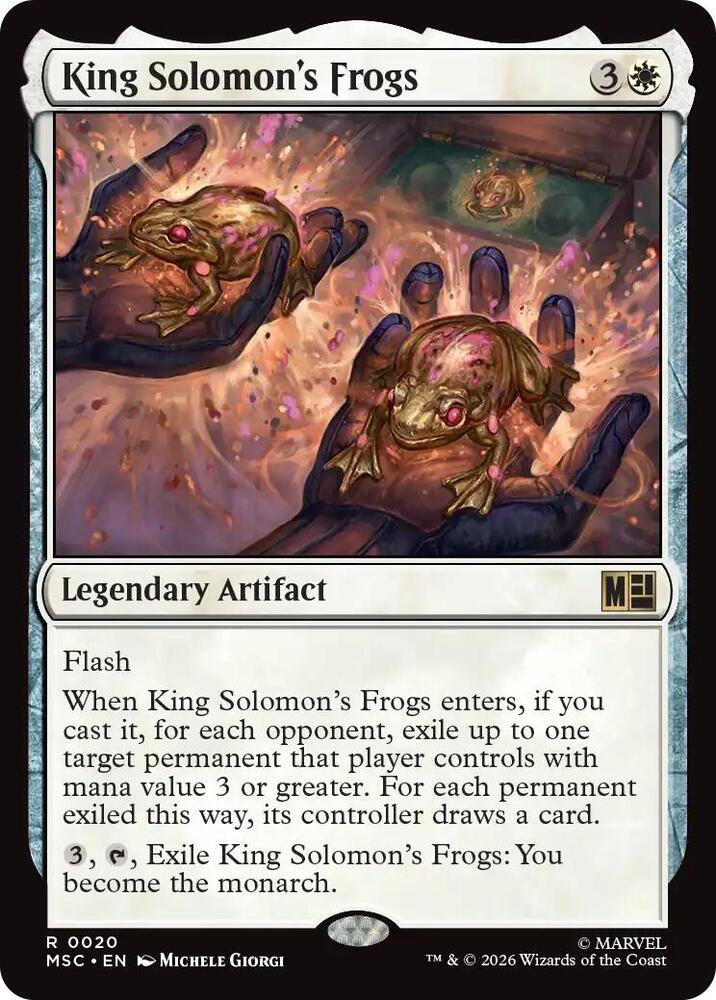 King Solomon's Frogs (20) (MSC)