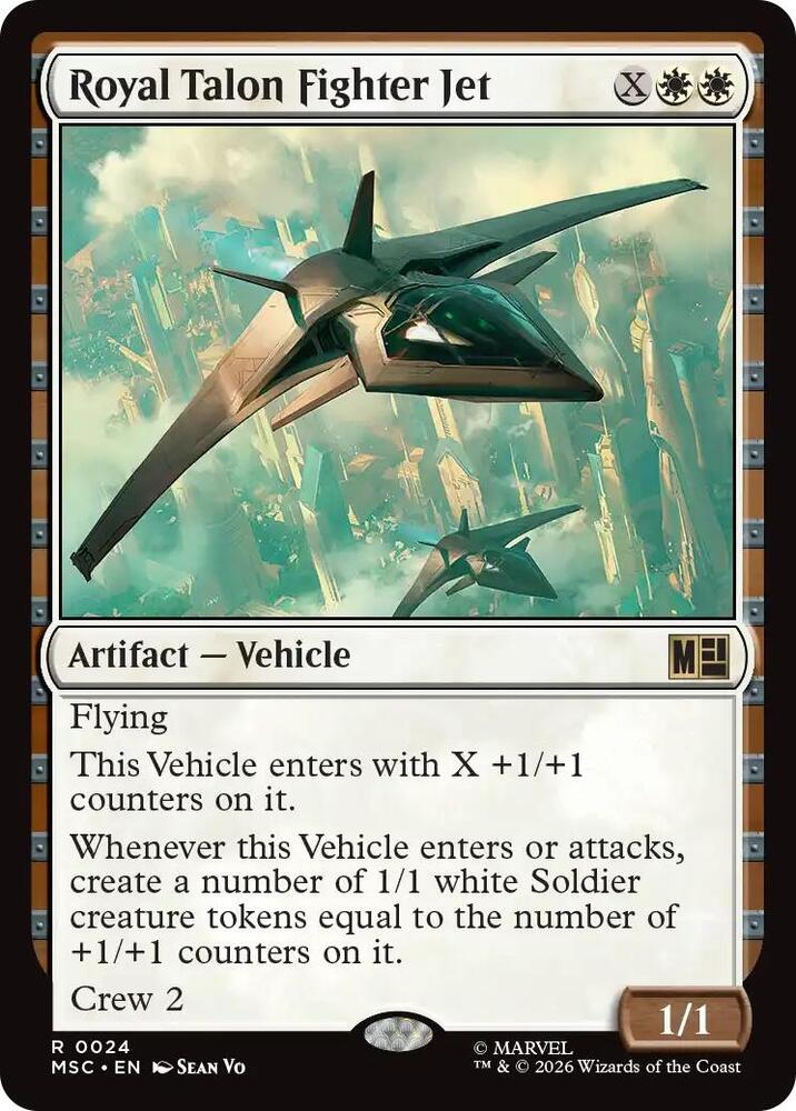 Royal Talon Fighter Jet (24) (MSC)