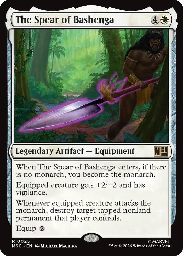 The Spear of Bashenga (25) (MSC)