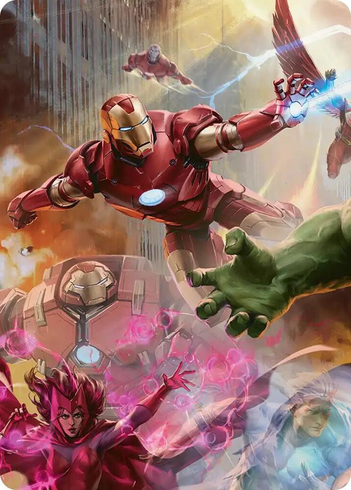 Iron Man, Futurist Paragon Art Card (1) (AAMSH)