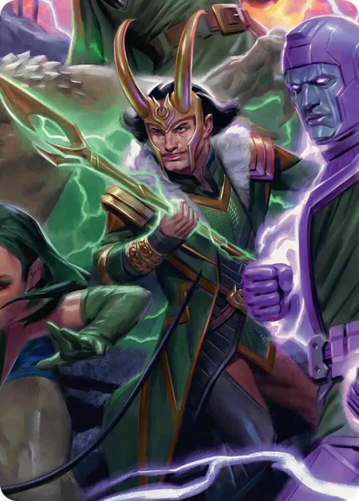 Loki, God of Lies Art Card (12) (AAMSH)