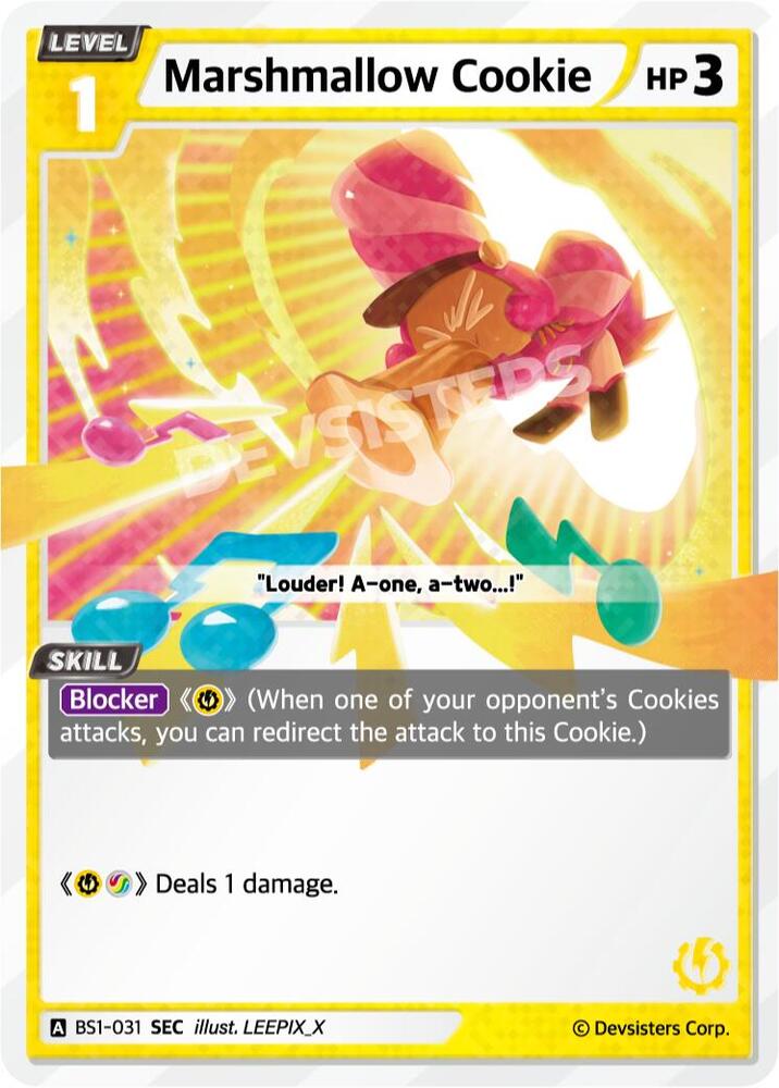 Marshmallow Cookie (SEC) (BS1-031) (BS1-BS2)
