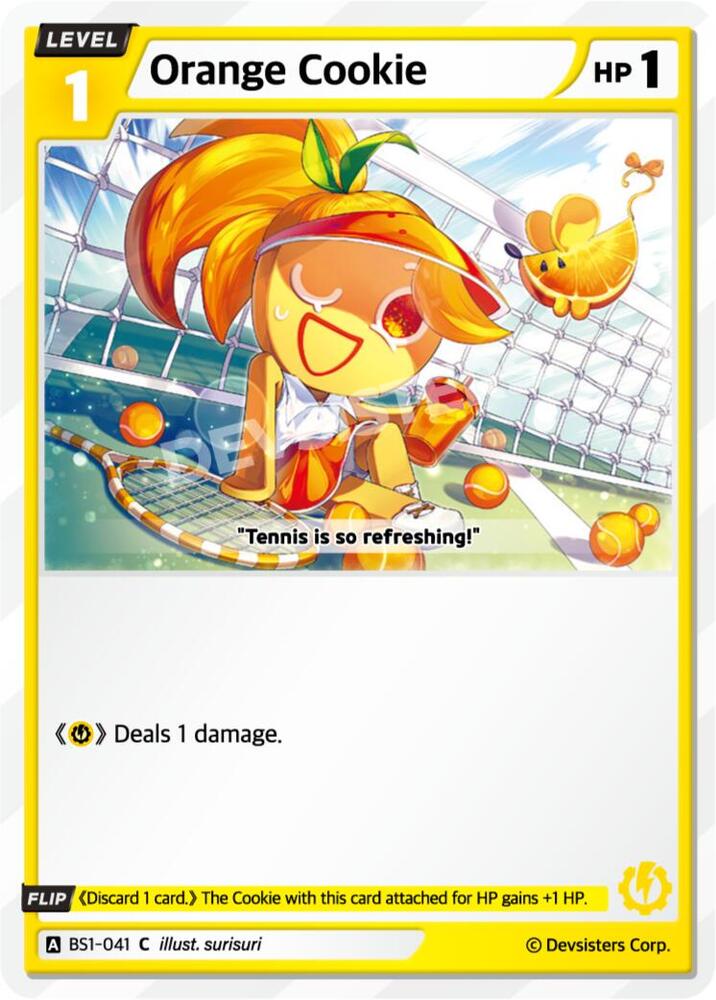 Orange Cookie (BS1-041) (BS1-BS2)