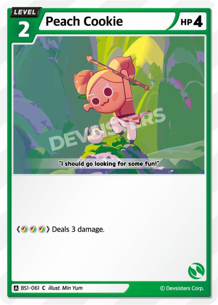 Peach Cookie (BS1-061) (BS1-BS2)