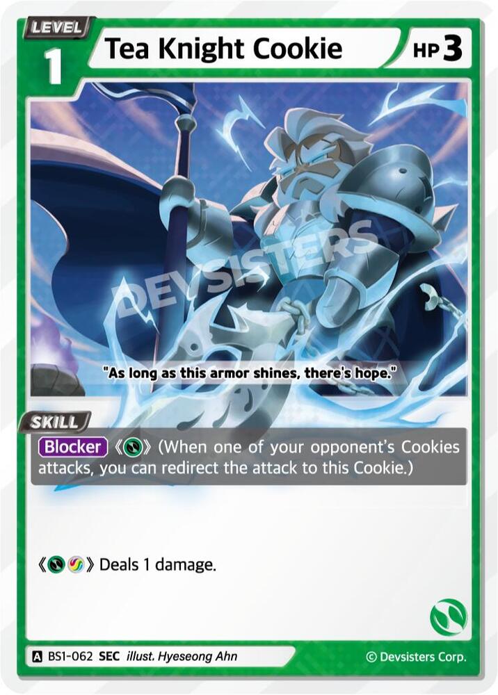 Tea Knight Cookie (SEC) (BS1-062) (BS1-BS2)