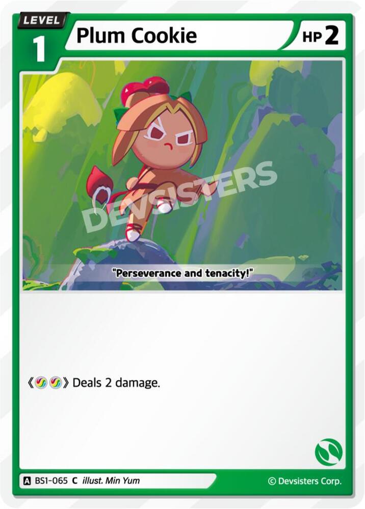 Plum Cookie (BS1-065) (BS1-BS2)