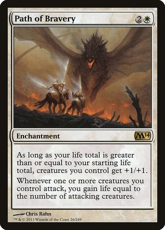 Image for Path of Bravery (26) (M14) - Magic: The Gathering