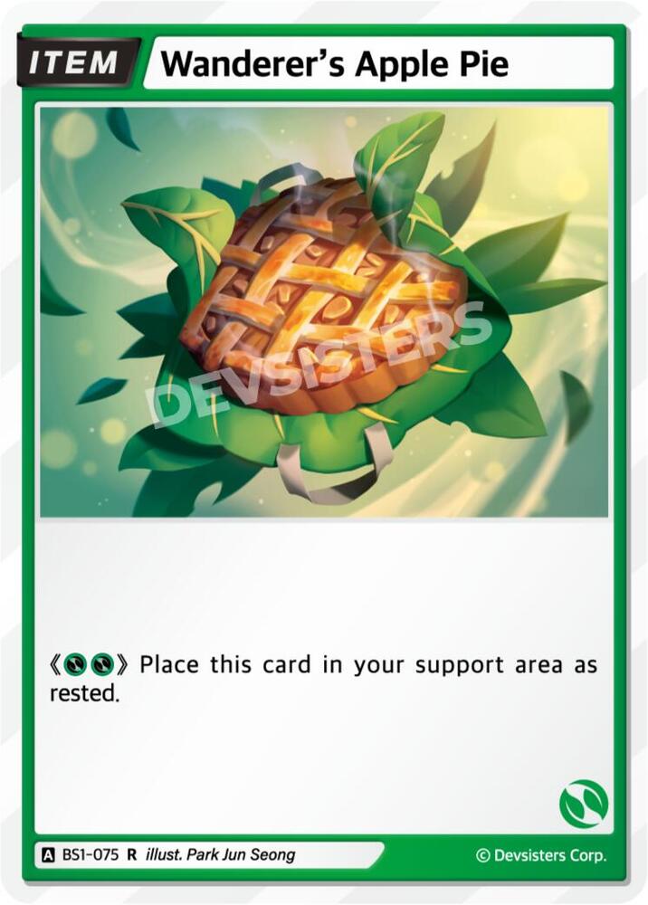 Wanderer's Apple Pie (BS1-075) (BS1-BS2)