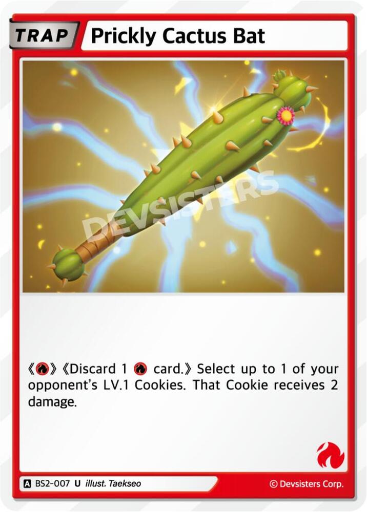 Prickly Cactus Bat (BS2-007) (BS1-BS2)