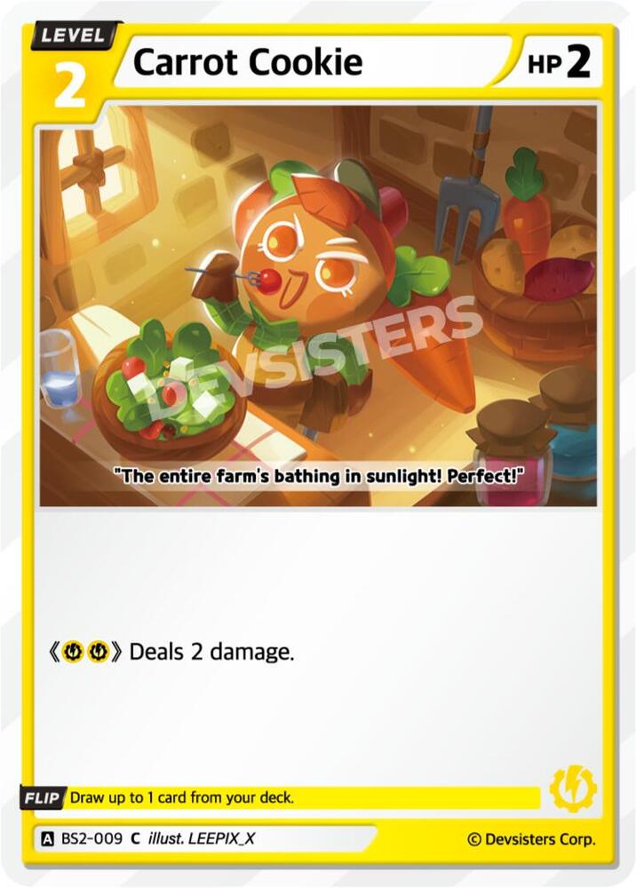 Carrot Cookie (BS2-009) (BS1-BS2)