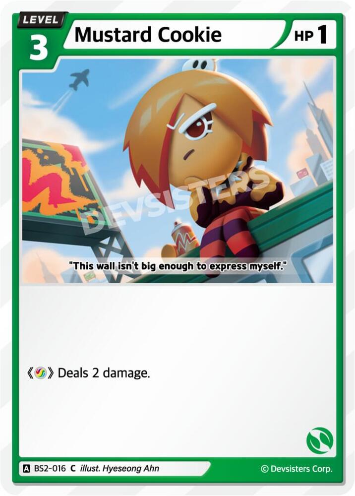 Mustard Cookie (BS2-016) (BS1-BS2)