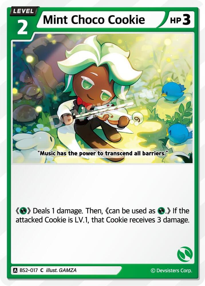 Mint Choco Cookie (BS2-017) (BS1-BS2)