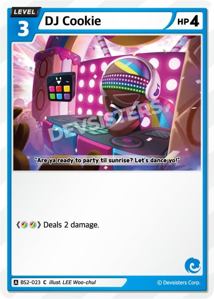 DJ Cookie (BS2-023) (BS1-BS2)