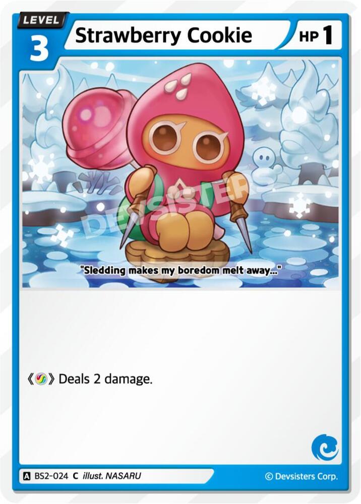 Strawberry Cookie (BS2-024) (BS1-BS2)