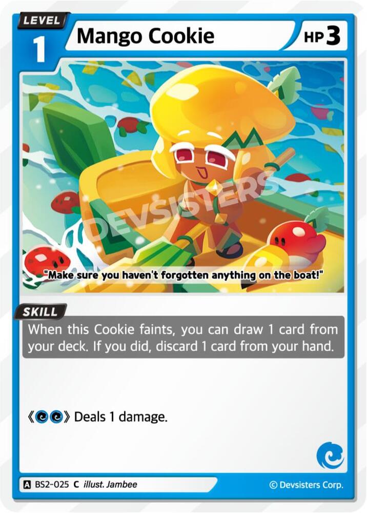 Mango Cookie (BS2-025) (BS1-BS2)