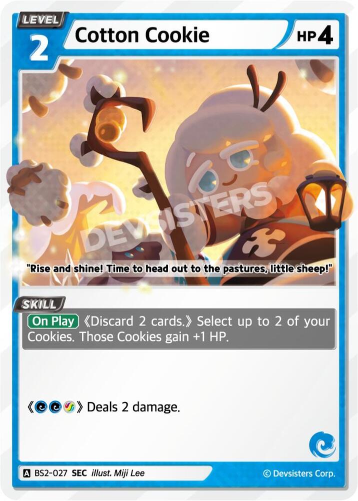 Cotton Cookie (SEC) (BS2-027) (BS1-BS2)