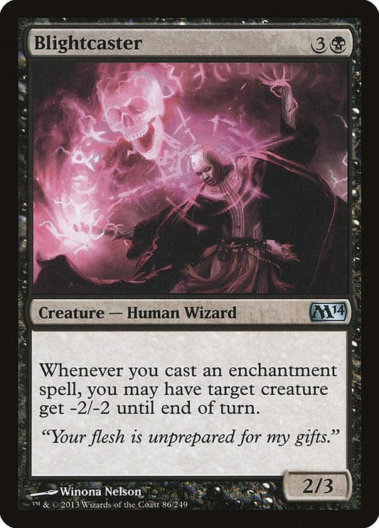 Image for Blightcaster (86) (M14) - Magic: The Gathering