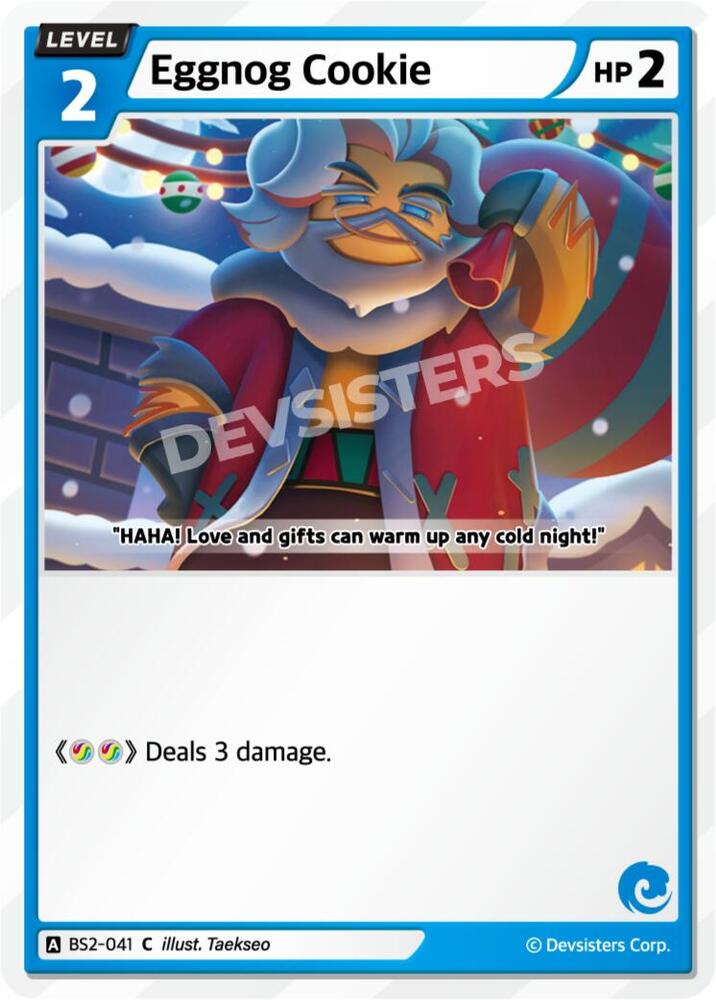 Eggnog Cookie (BS2-041) (BS1-BS2)