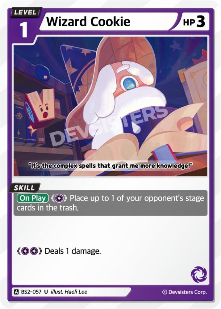 Wizard Cookie (BS2-057) (BS1-BS2)