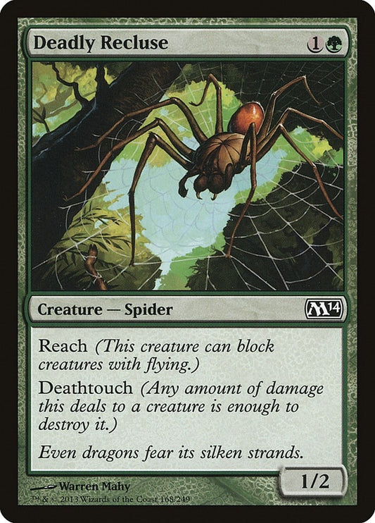 Image for Deadly Recluse (168) (M14) - Magic: The Gathering