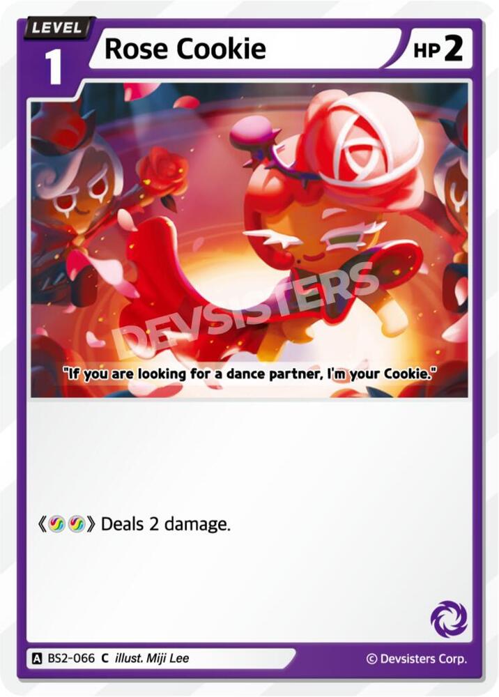 Rose Cookie (066) (BS2-066) (BS1-BS2)